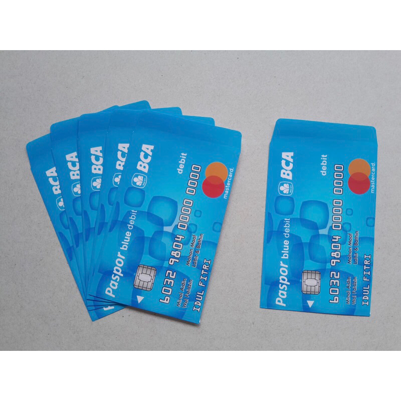 

Amplop/Ampau Atm isi 100pcs per pak