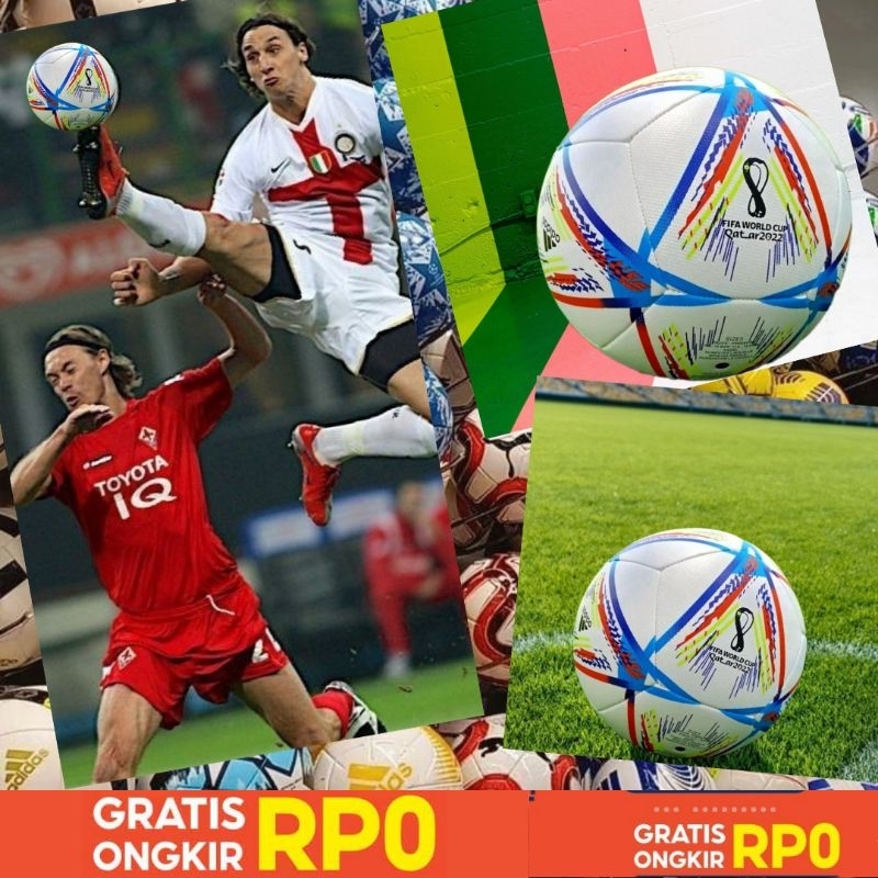 Bola Sepak Size 5 AL-RIHLA 100% Original Jahit Mesin