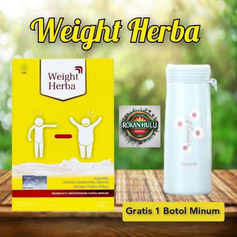 

Weight Herba Susu Etawa Herbal Membantu Meningkatkan Nafsu Makan Dan Menambah Berat Badan Sehat Dan Ideal