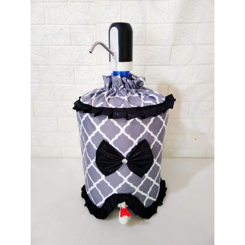 Sarung Galon Pompa Atas Galon Kran Bawah Galon Dispenser