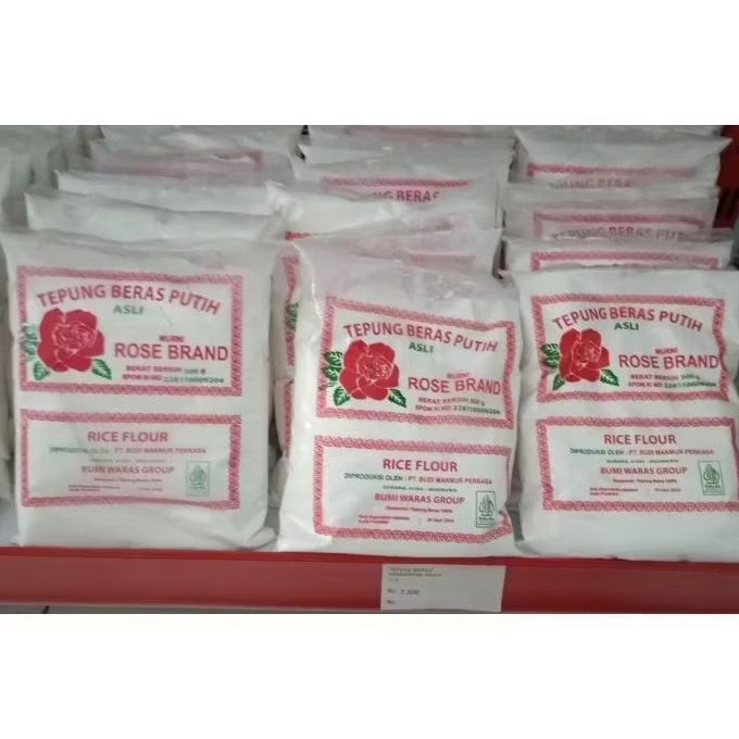 

Tepung Beras Putih Rose Brand / Rosebrand / Mawar 500gr