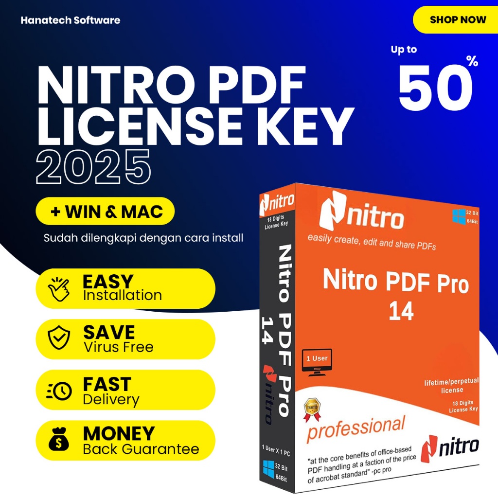 Nitro PDF Pro 14 License Original Full Version Aktif Selamanya
