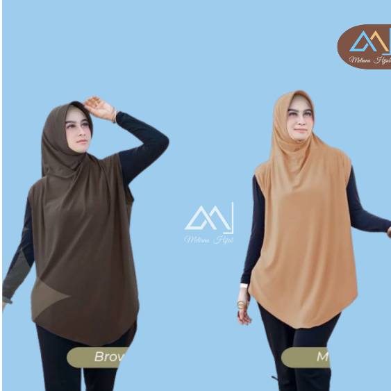 JILBAB BERGO INSTAN SPORT SYARI DAISA JESEY PREMIUM