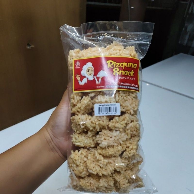 

Jual rengginang mini terasi siap makan ya 170g