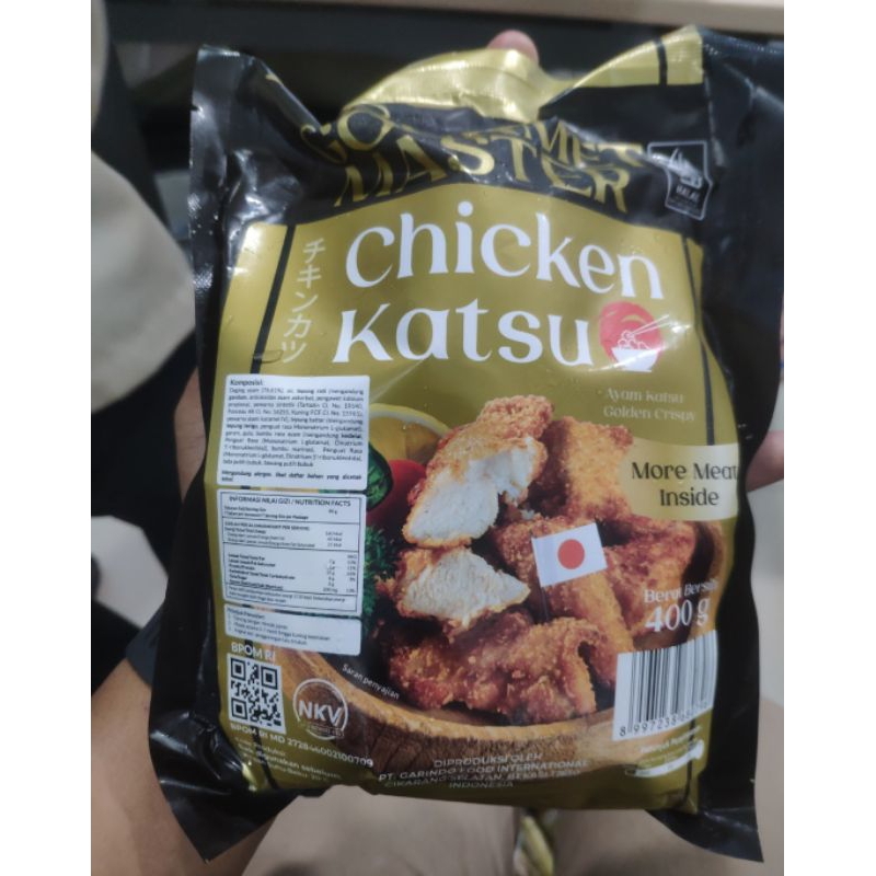 

GOURMET MASTER CHICKEN KATSU 400 GRAM