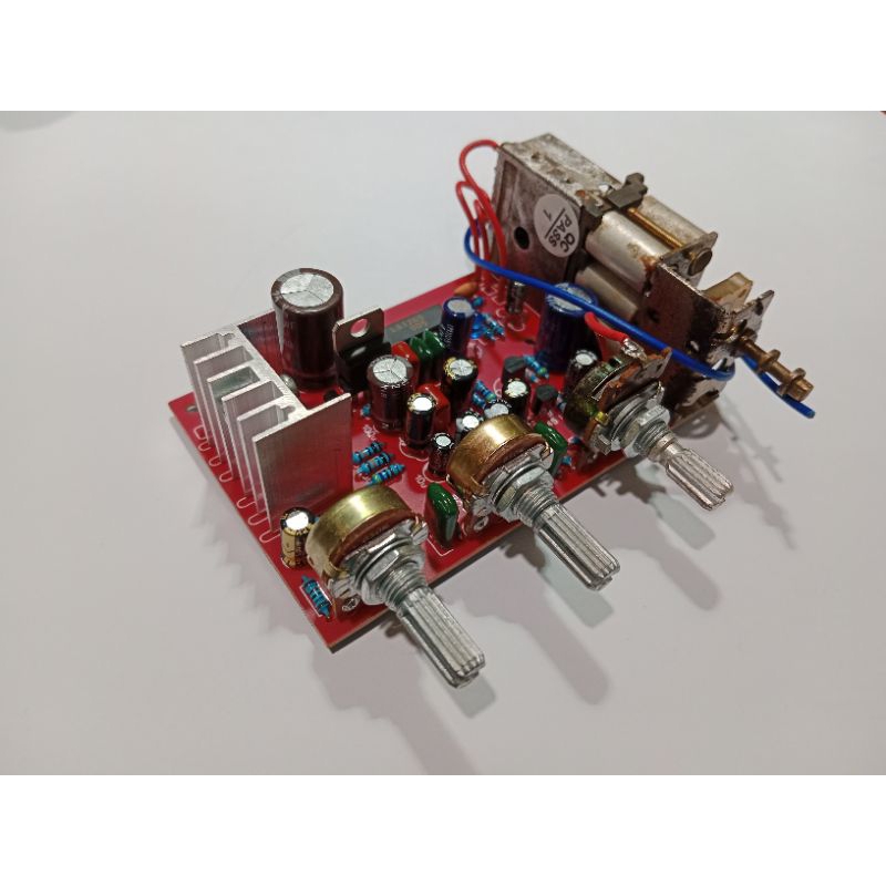 Radio Tuner fm komplit tone ampli TDA2030/TDA2050