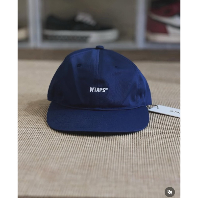 WTAPS T-6M 01 CAP BLUE