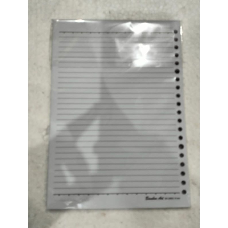 

LOOSE LEAF A5 100 LEMBAR MERK BAMBO REFFILL KERTAS BINDER KERTAS BINDER ISI ULANG BINDER