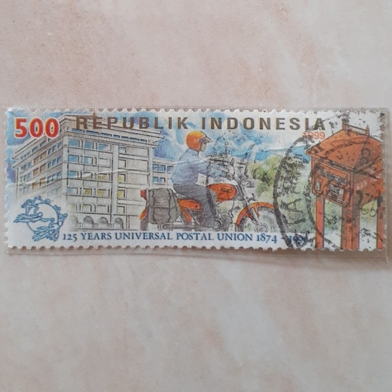 

Perangko Indonesia 125th UPU (1799 Rp 500) Tahun 1999