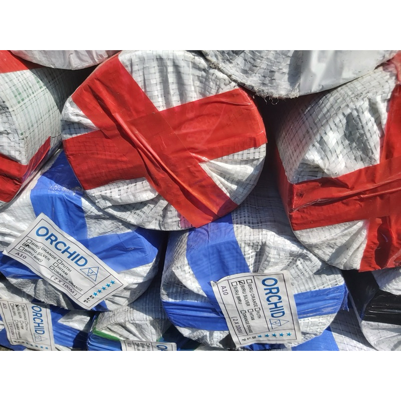 TERPAL ROLL A10 ORCHID PUTIH//TERPAL ORCHID PUTIH//TERPAL ROLL ORCHID