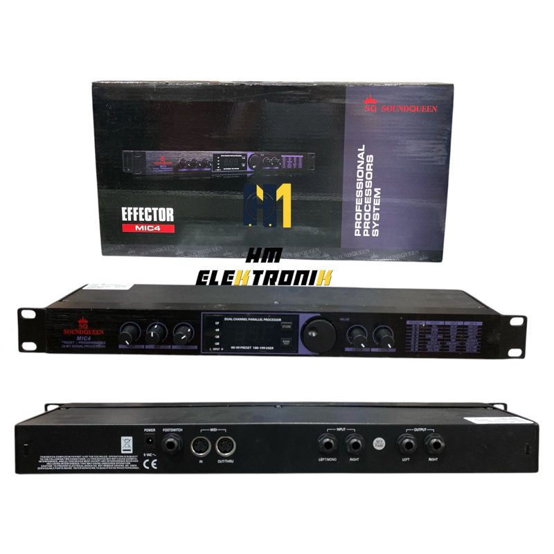 SoundQueen Mic 4 Effector Soundqueen effek alesis
