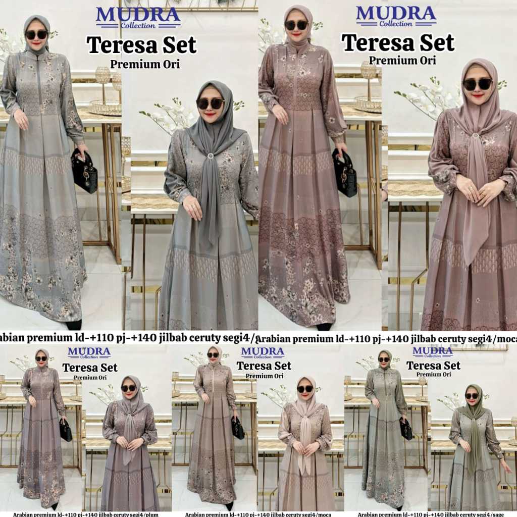 Mudra Collection Teresa Set Premium Ori