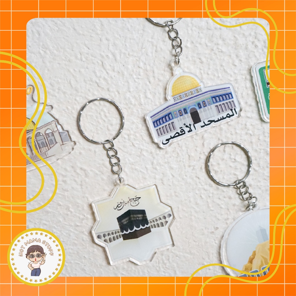 Gantungan Kunci / GANCI Oleh-oleh Haji dan Oleh-oleh Umroh