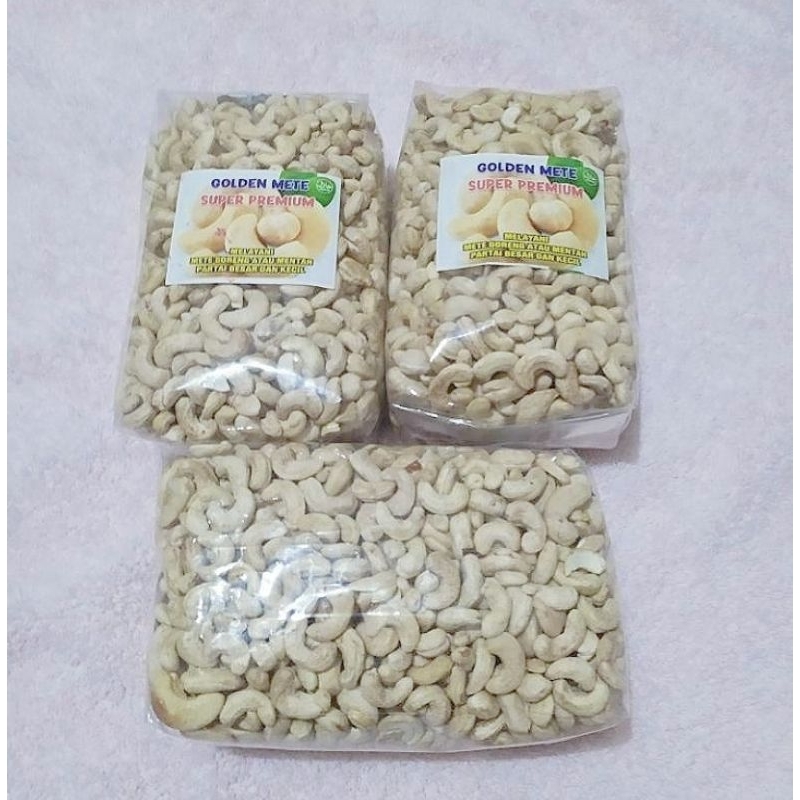 

Mete Mentah Golden Premium 1000gr /1Kg / KACANG MEDE MENTAH / KACANG MEDE / KACANG METE JUMBO / METE JUMBO / CEMILAN KACANG / MEDE / METE