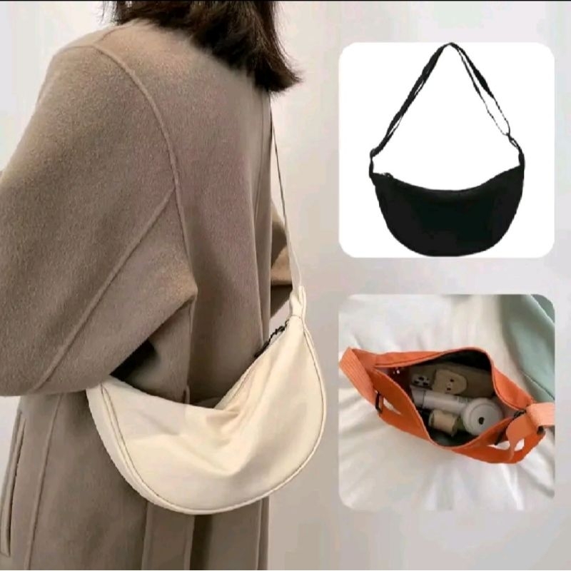 TAS BAHU MINI SLING BAG SELEMPANG WAIST BAG SHOULDER WANITA CEWEK
