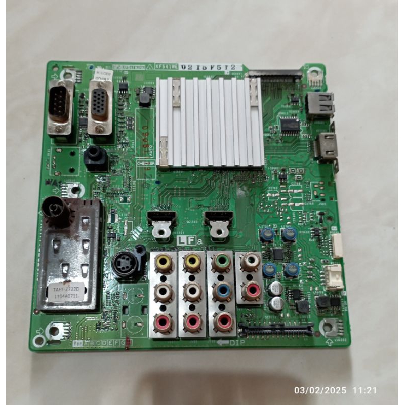 MB MOBO MAINBOARD MODULE MESIN TV SHARP LC-40L500M (MB SP40)