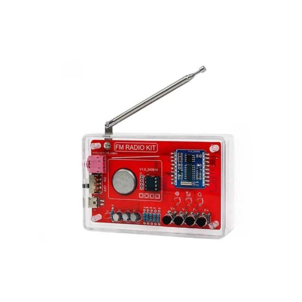 FM Radio DIY Kit RDA5807 87-108MHZ Welding Practice Parts Simple