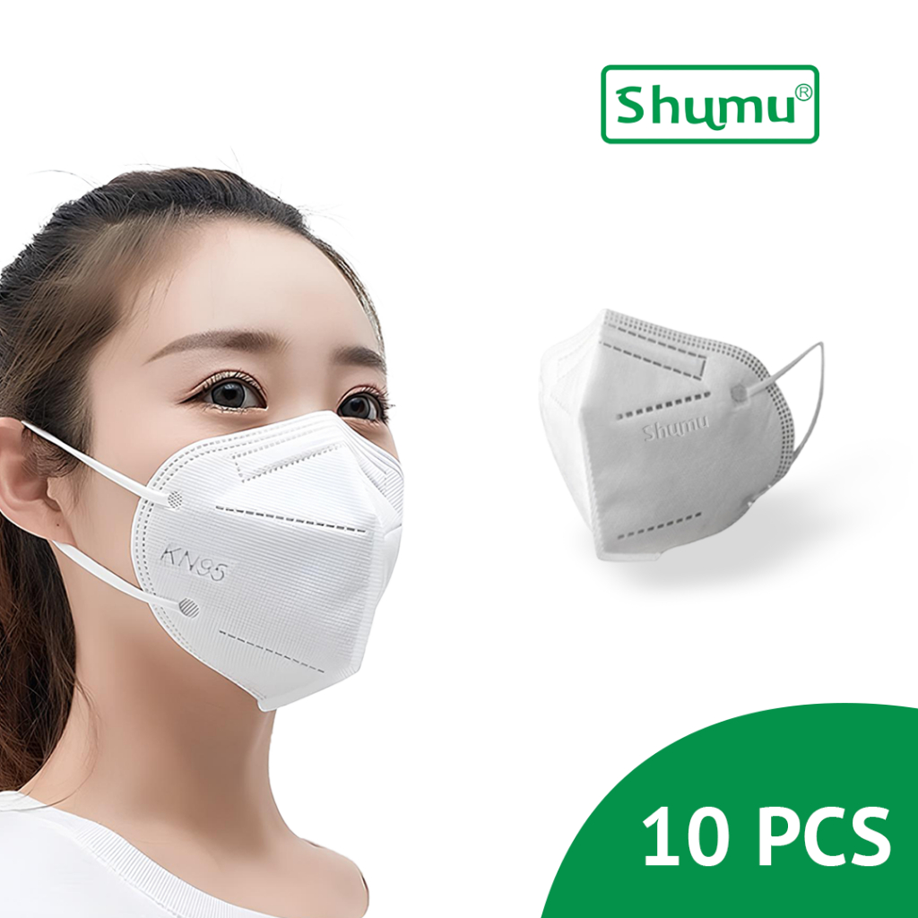 SHUMU Masker KN95 6Ply Isi 10Pcs Original