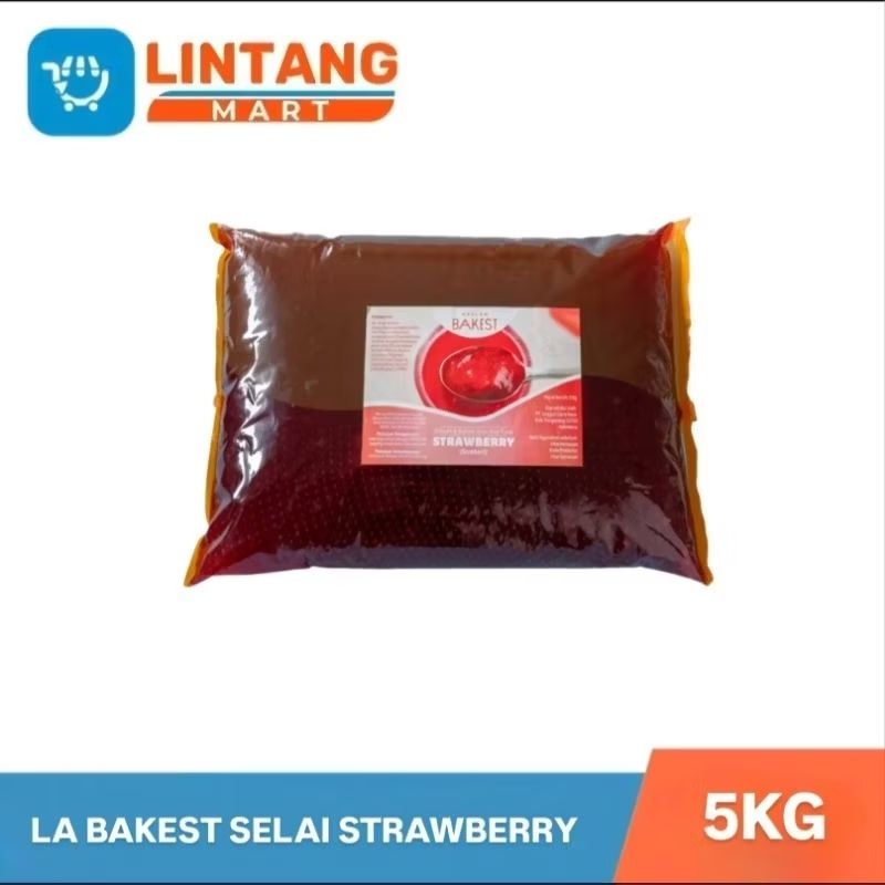 

✨️LINTANGMART✨️ LA BAKEST SELAI STRAWBERRY 5KG