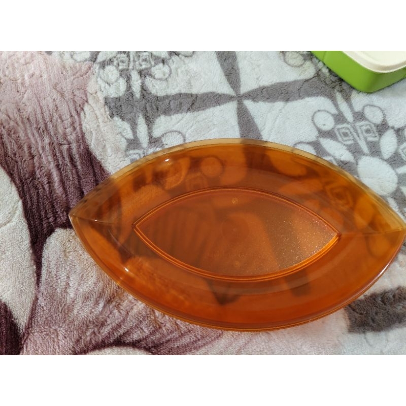 Tupperware Piring Crystal Panjanb 28cm lebar tengah 16.5