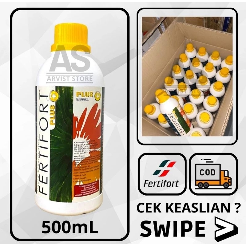 FERTIFORT tutup Kuning Pupuk Organik Cair