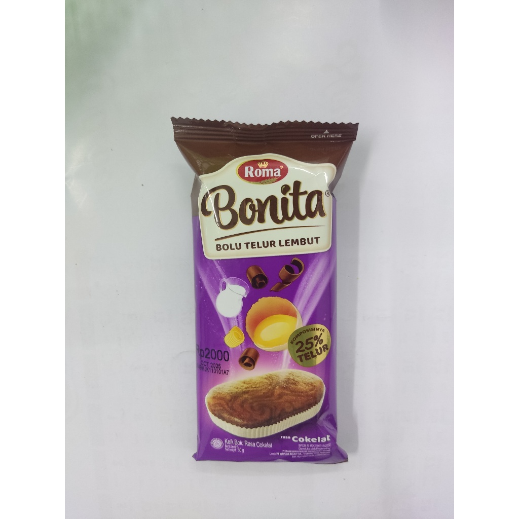 

ROMA BONITA RASA BOLU COKELAT 30G