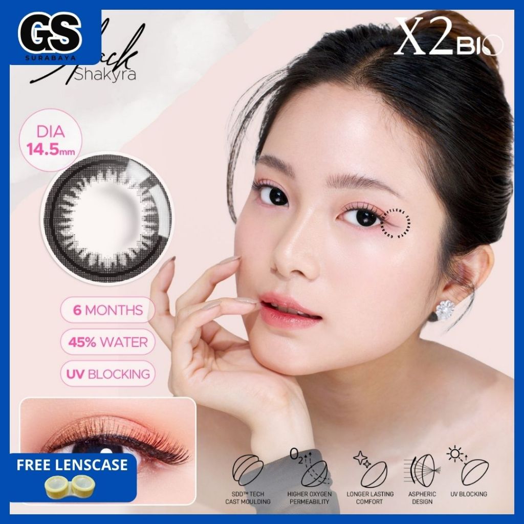 SOFTLENS X2 BIO 14.5MM NORMAL & MINUS (-0.50 S/D -10.00) BY X2 / SOFTLENS PREMIUM X2 BIO BLACK BIO B