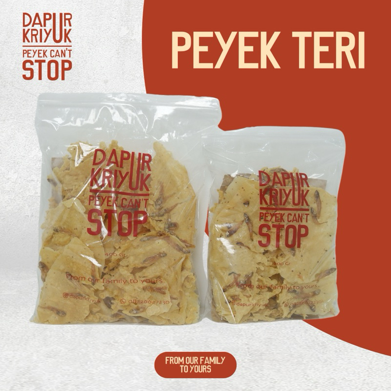 

PEYEK “CAN’T STOP!” (TERI)
