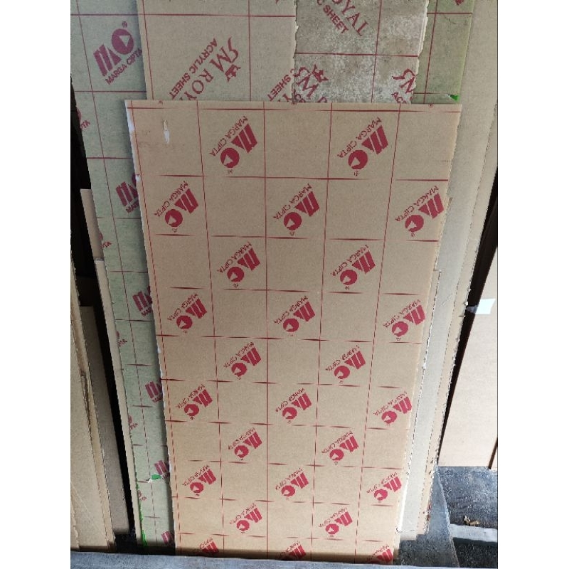Akrilik Bening 3mm Ukuran 100x200 cm