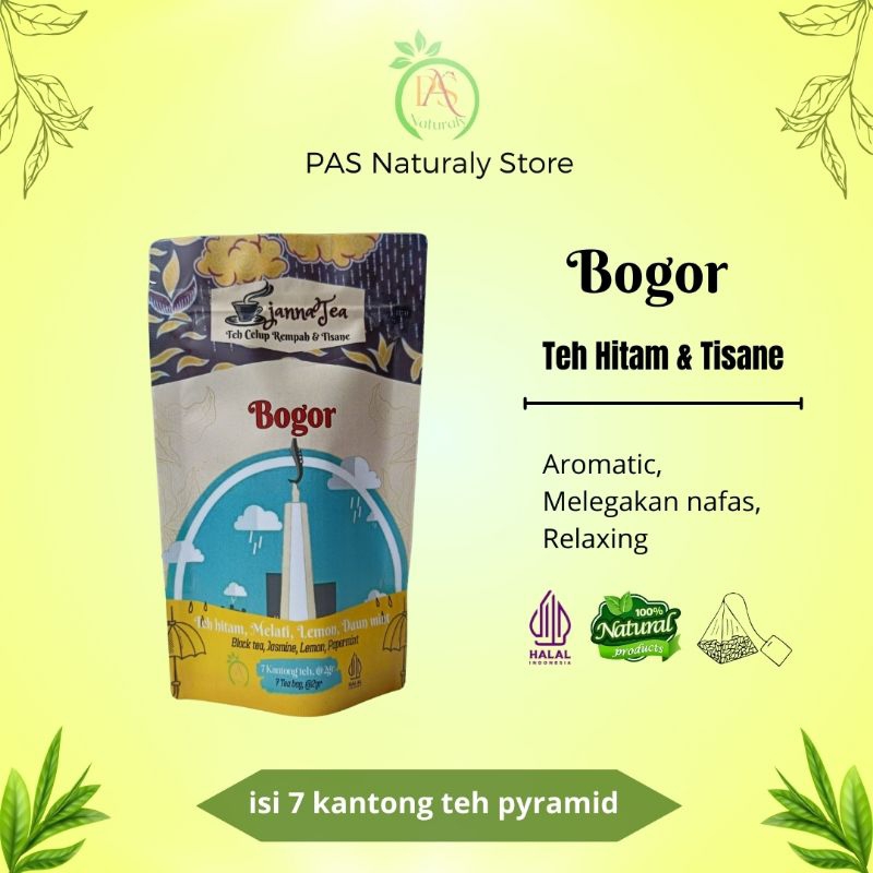 

JannaTea Bogor | Teh celup rempah & tisane | Artisan tea | Teh herbal | Pouch isi 7 teabag