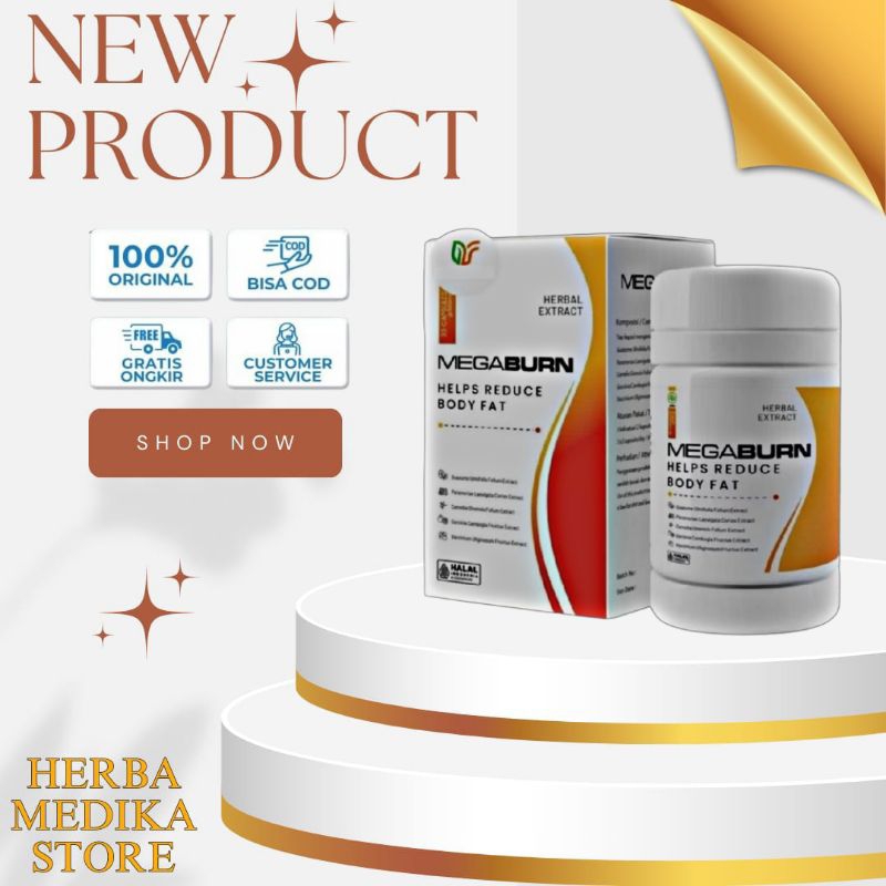 Megaburn Helps Reduce Body Fat Megaburn Asli BPOM
