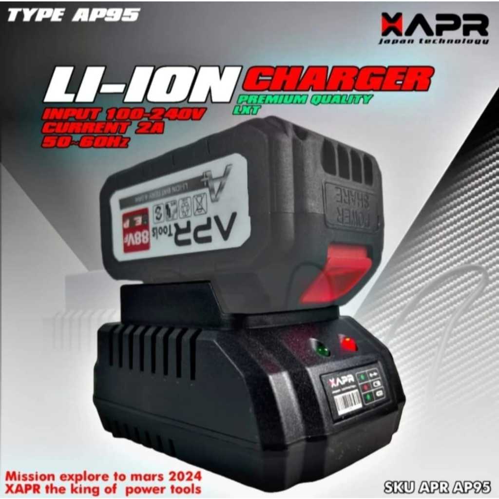 APR S12 S13 Charger Baterai LXT 88Vf 99Vf 10Cells 15Cells AP95 AP96 1062