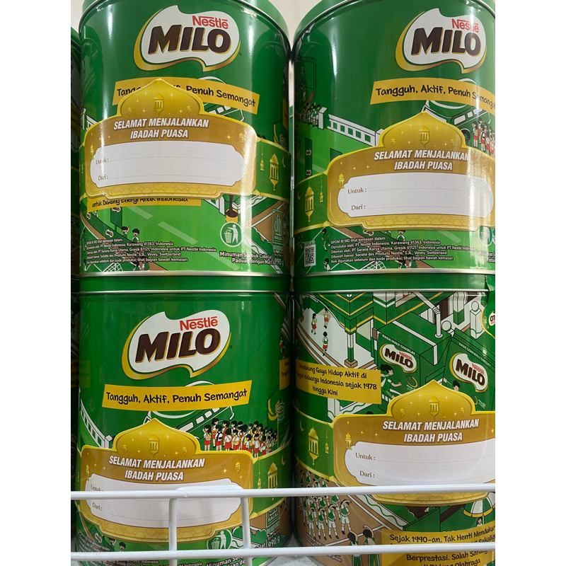 

MILO ACTIV KEMASAN BARU KALENG 990g