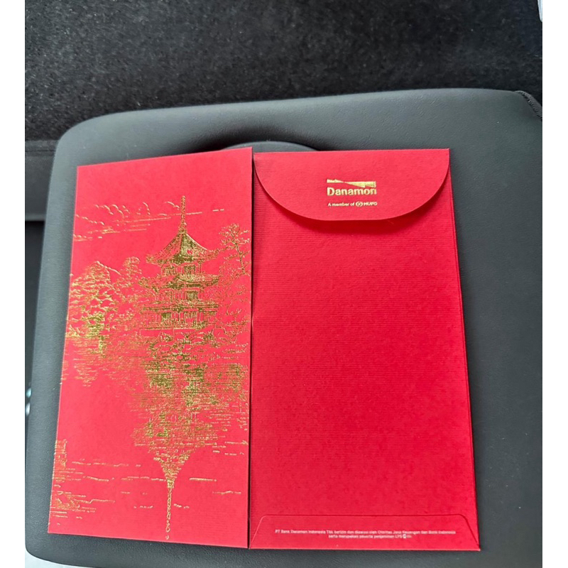 

kertas angapo bank danamon merah gold