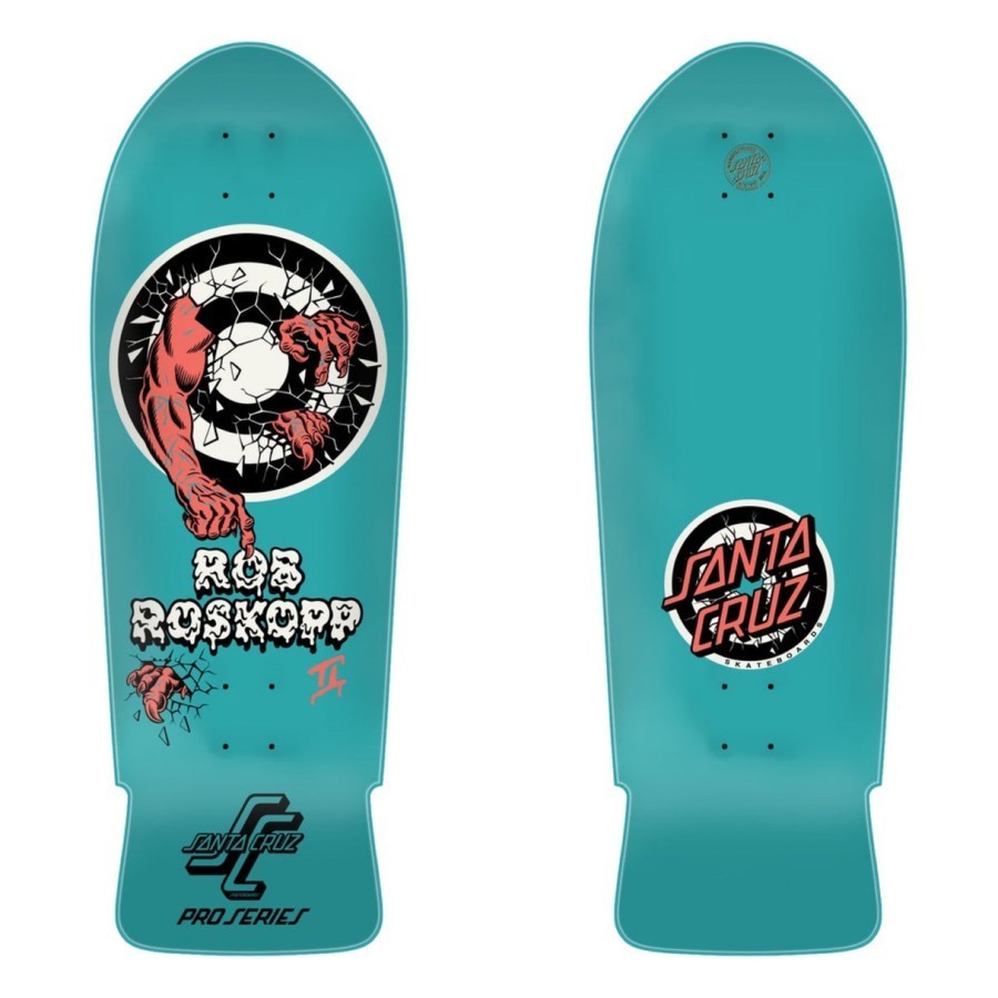 SANTA CRUZ ROSKOPP TWO REISSUE SKATEBOARD DECK - 10.35"