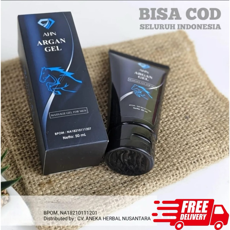 TERLARIS MASSAGE ARGAN GEL PEMBESAR PENIS 100% ampuh original PENAMBAH SIZE JONNY 100% ORIGINAL BPOM