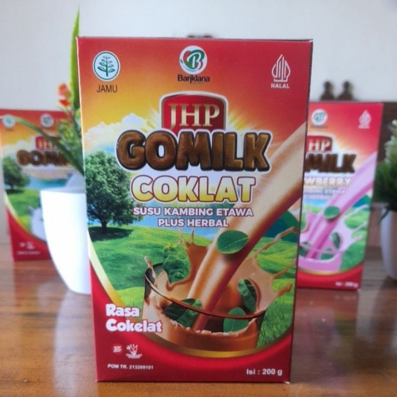 

gomilk cokelat lus herbal 200gr susu bubuk etawa