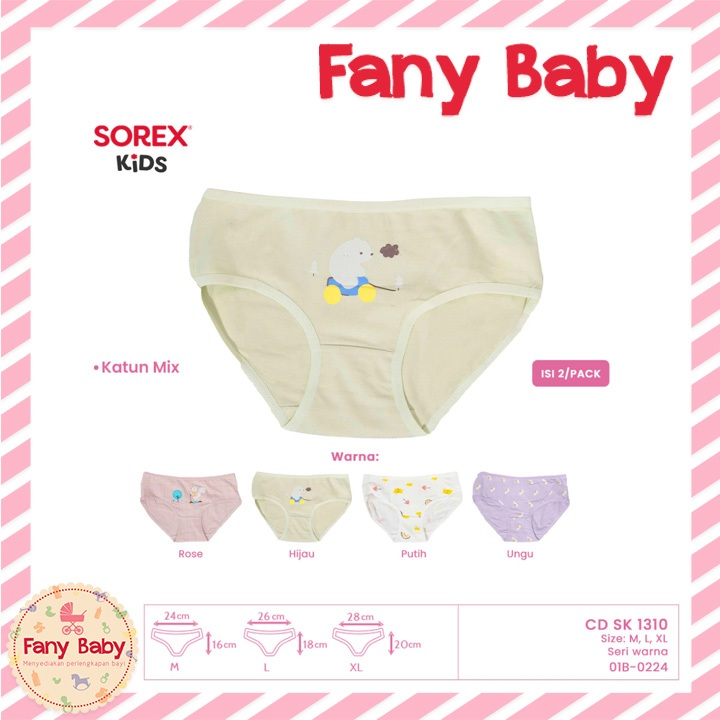 SOREX KIDS GIRL'S PANTIES - CELANA DALAM