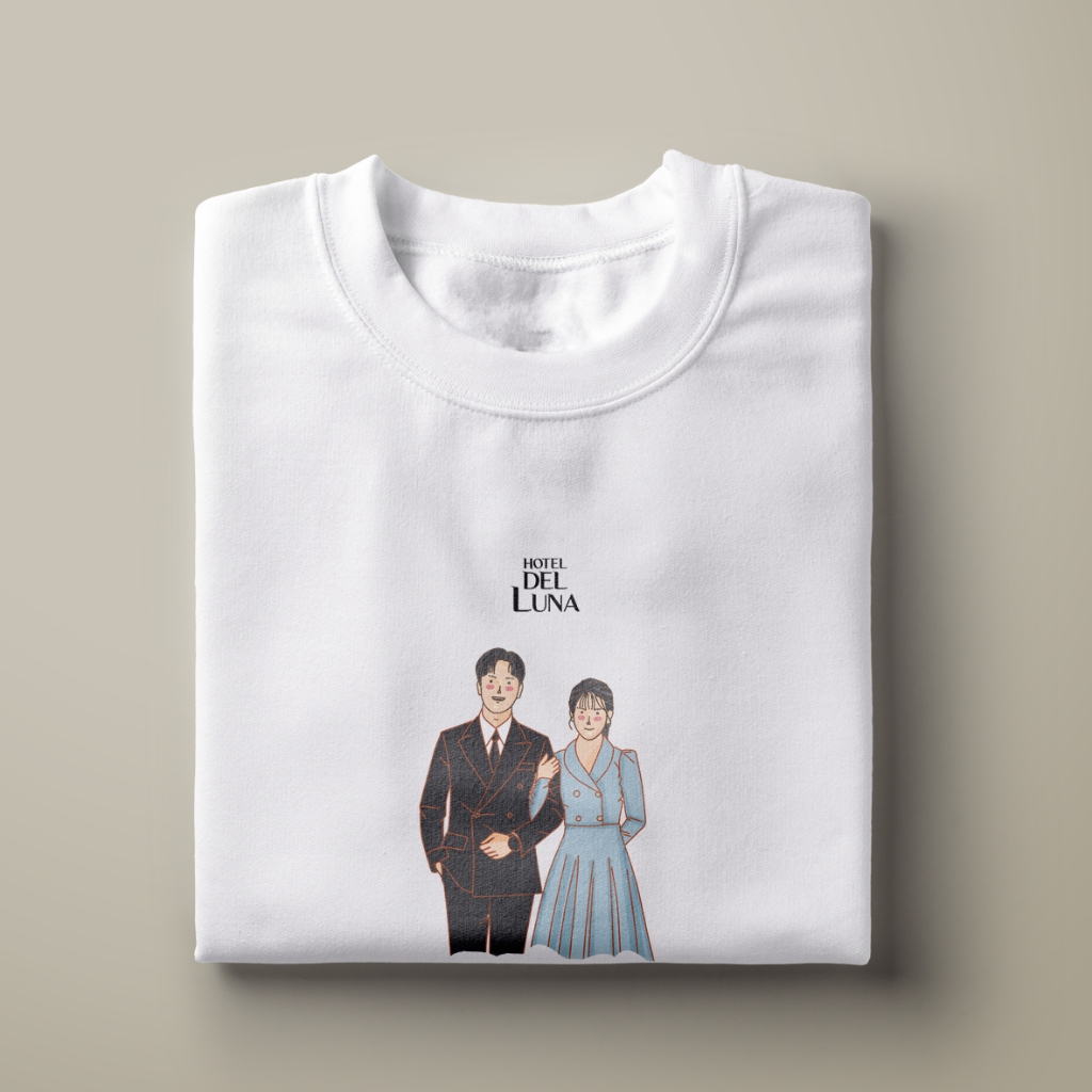 KAOS HOTEL DEL LUNA KDRAMA FANART T-SHIRT KOREAN DRAMA KDRAMA MERCHANDISE KAOS DRAMA KOREA