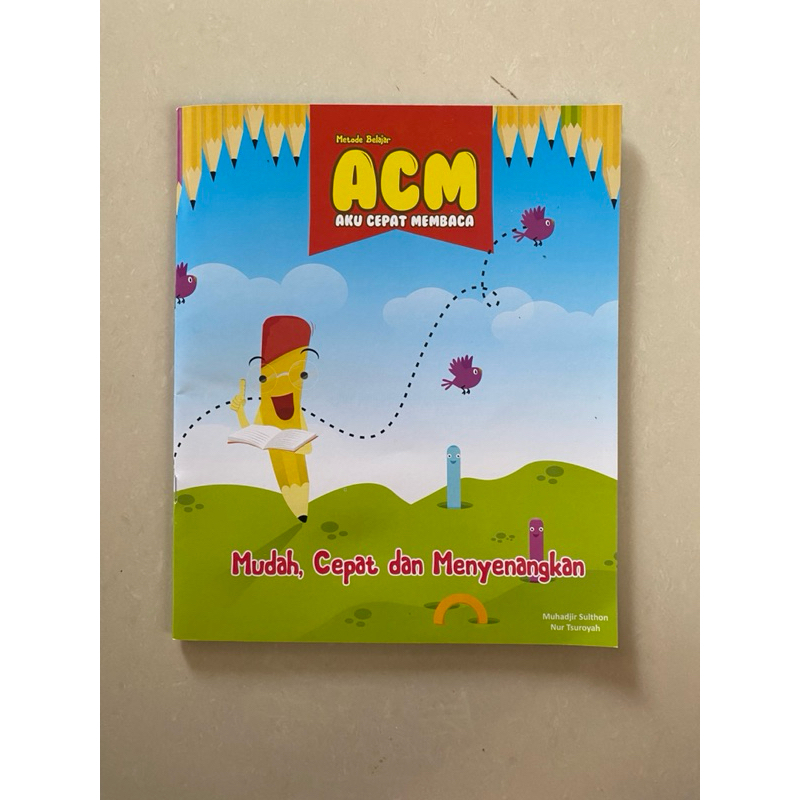 Buku Belajar Membaca Anak Usia Dini PAUD TK SD | Cara Cepat Bisa Membaca | Best Seller | Metode ACM