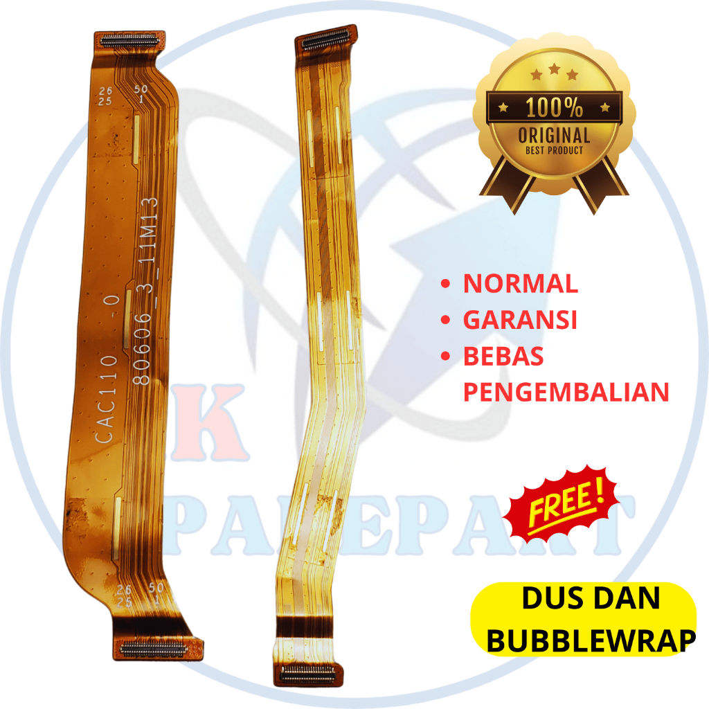 flexible board flexible lcd hp oppo a78 4g - asli original copotan cabutan bawaan
