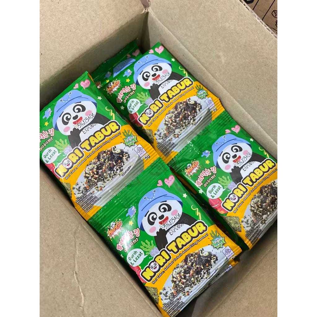 

NORIGO| NORI TABUR RUMPUT LAUT | KEMASAN 1 DUS