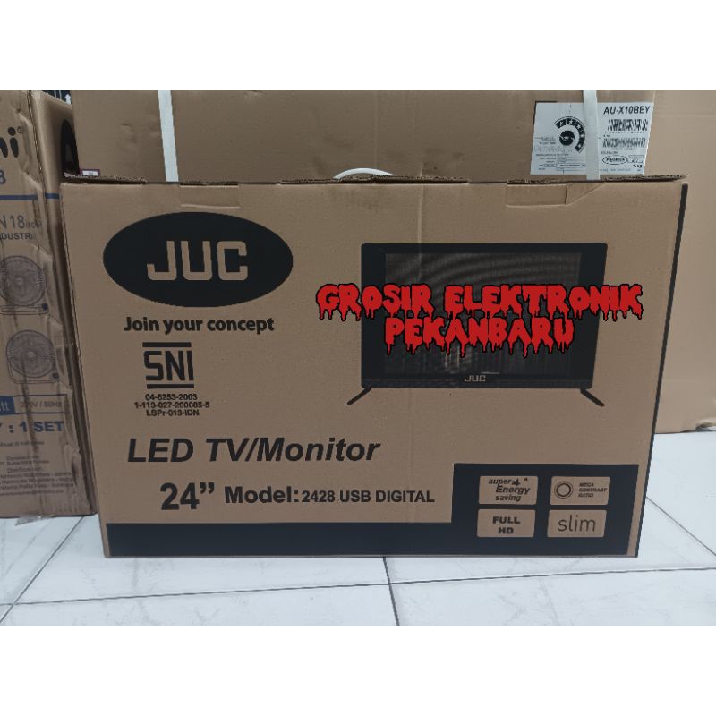 PROMO TV LED DIGITAL JUC 24 INCI FULL HD SUPER MURAH