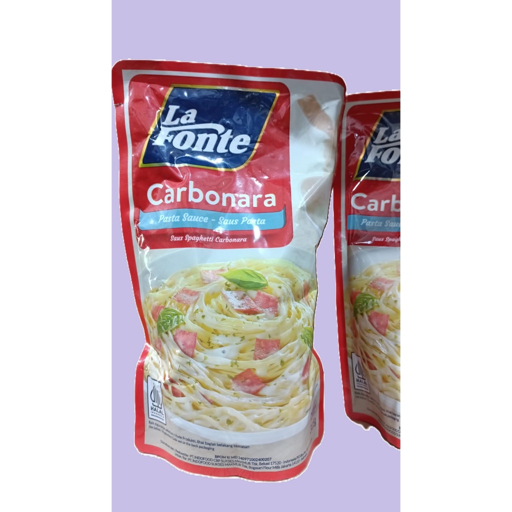 

Saos / Saus Carbonara Lafonte 315gr