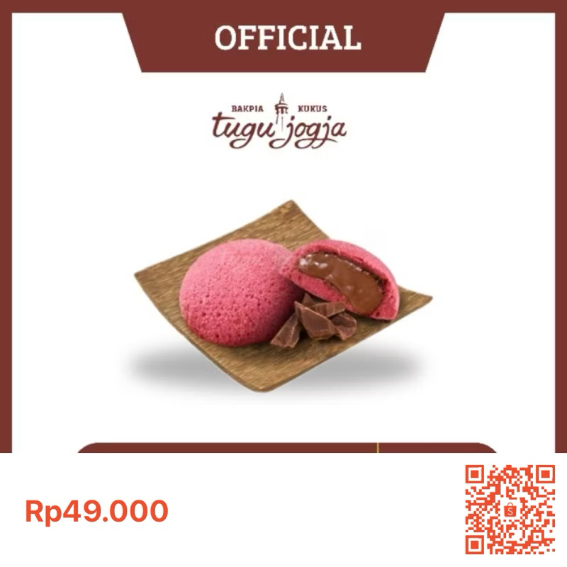 

Bakpia Kukus Tugu Jogja Red Velvet Choco Lava-Travel Pack