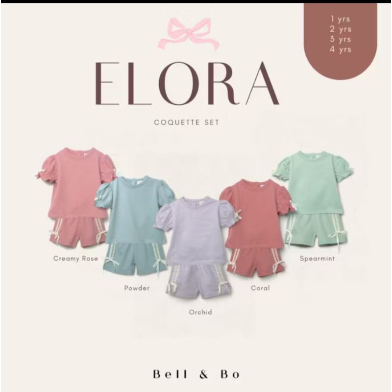 Bell & Boo Ellora - Pakaian Anak Perempuan- Setelan Anak