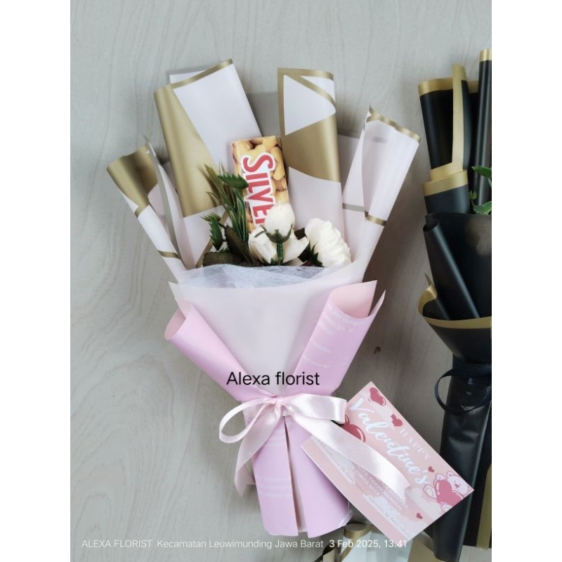 BUKET COKLAT SILVERQUEEN buket snack mini FREE TAS BUKET