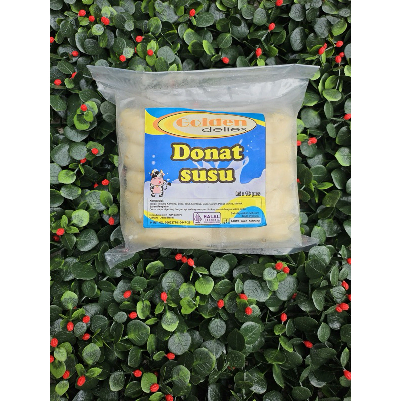 

DONAT SUSU TERENAK ISI 10 PCS