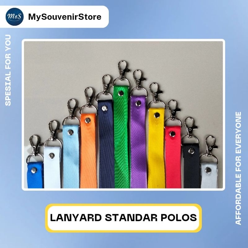 

Lanyard Standar Polos | 45 cm