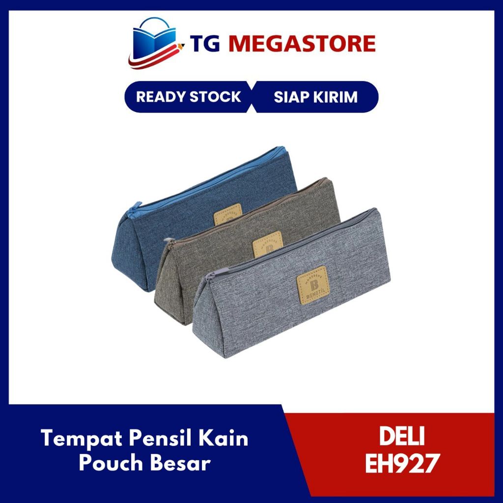 

Tempat Pensil Kain Deli Pouch Besar - EH927